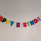 Happy Birthday Bunting 