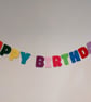 Happy Birthday Bunting 