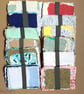 Decorative Recycled Hand Crafted Paper Shapes - Bundles of 10 pieces
