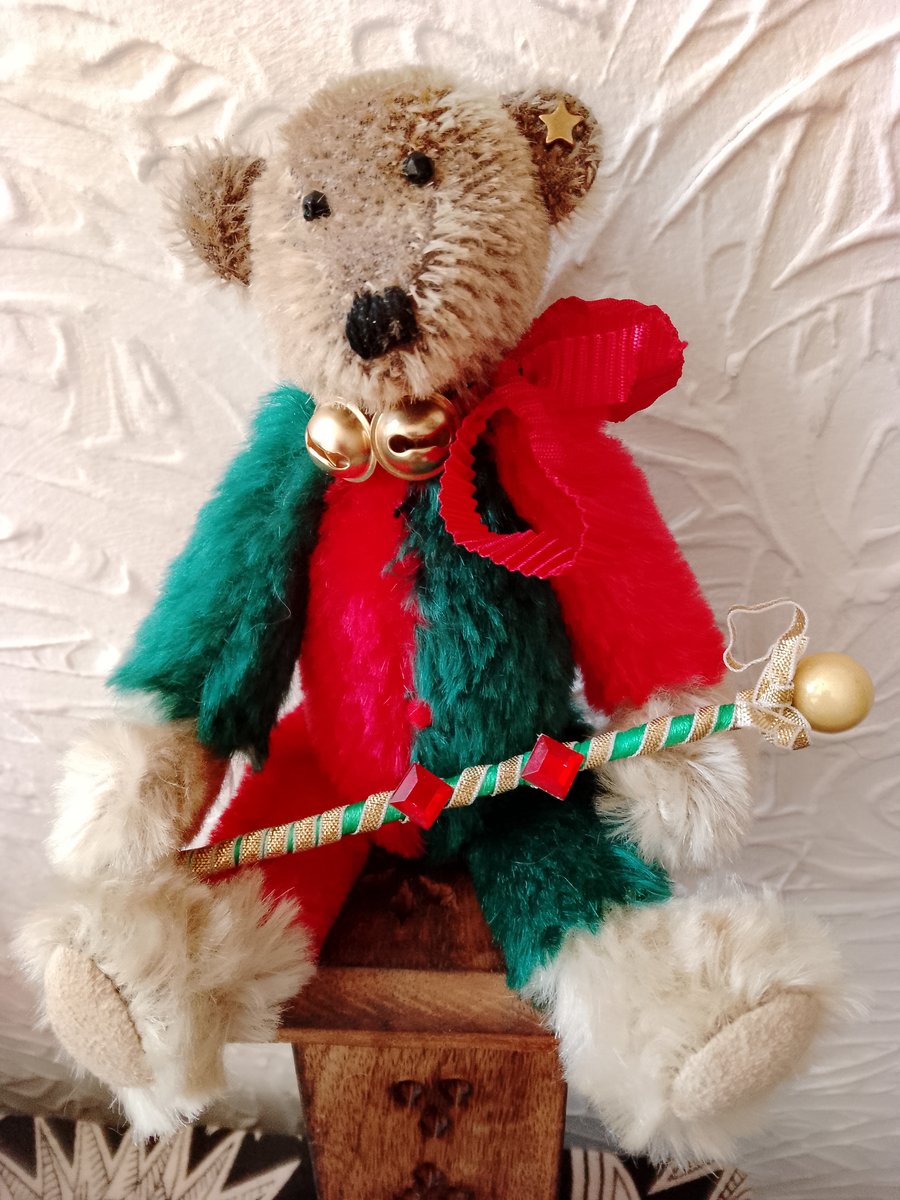 OOAK Miniature Mohair Bear - Beau