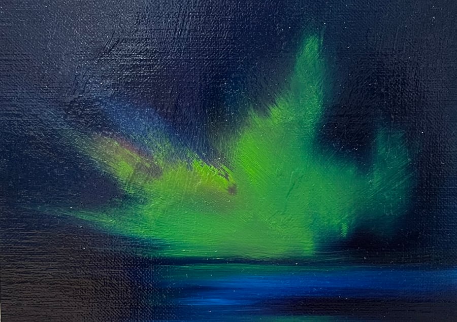 Dancing Sky - Original Oil Painting