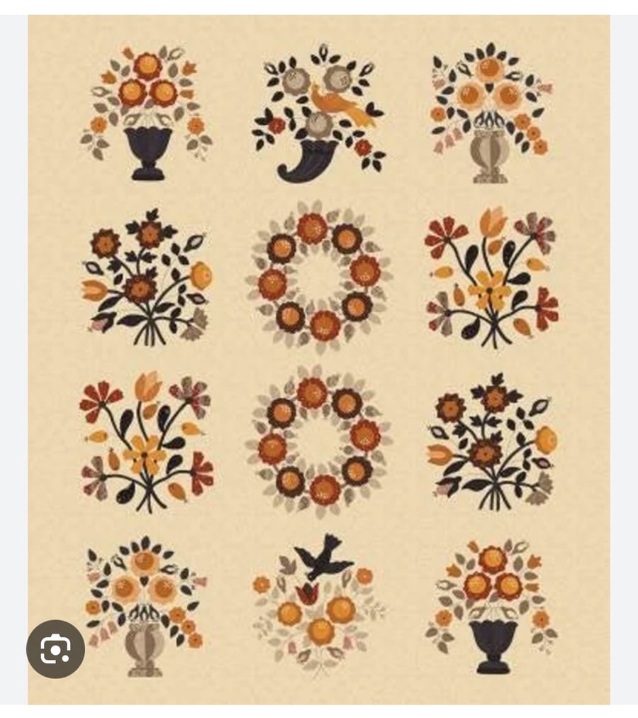 Riley Blake Bountiful Autumn Fabric Panel