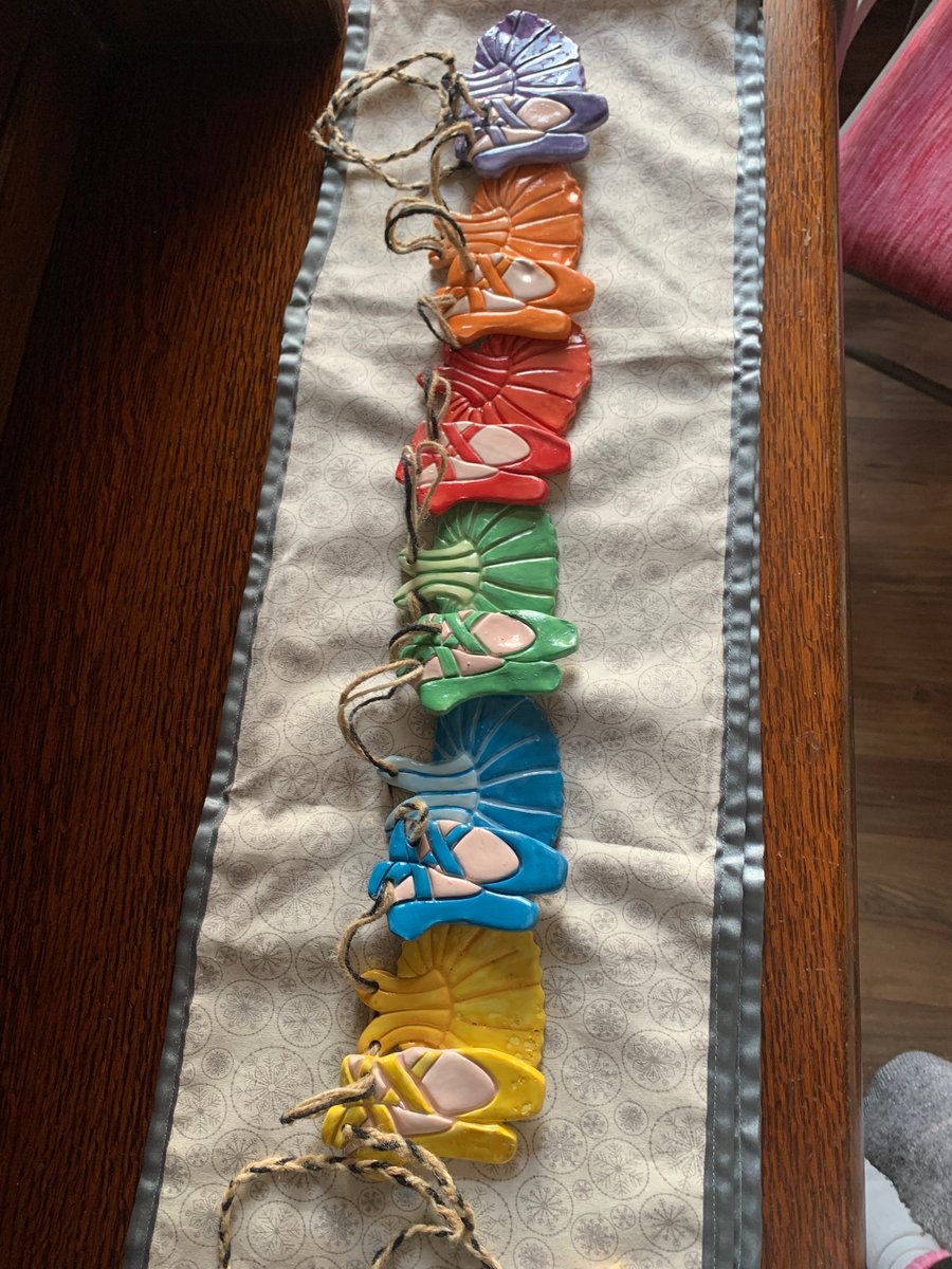 Ballet Shoes and Tutu Ceramic Bunting 