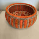 handmade hemp rope woven basket