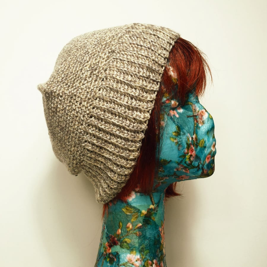 Beige Flecked Women's Beanie