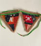 Halloween bunting on hessian - large  - Image 10