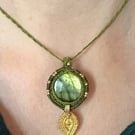 Labradorite pendant 