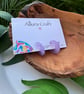 Lilac Acrylic Tiny Hoop Earrings - Image 3