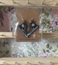 Handmade Free Standing Lace Earrings Hightop trainers  - Image 4