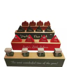 Handmade personalised seasonal wooden ornaments