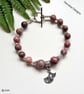 Designer Rhodochrosite Bracelet  - Image 4