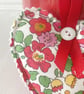 Hanging Heart in Liberty of London Tana Lawn Fabric  - Image 2