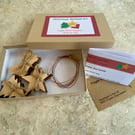 Wood and Copper Christmas Garland