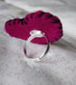Handmade heart felt ring - Image 2