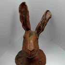 Hare, kiln fired, bunny
