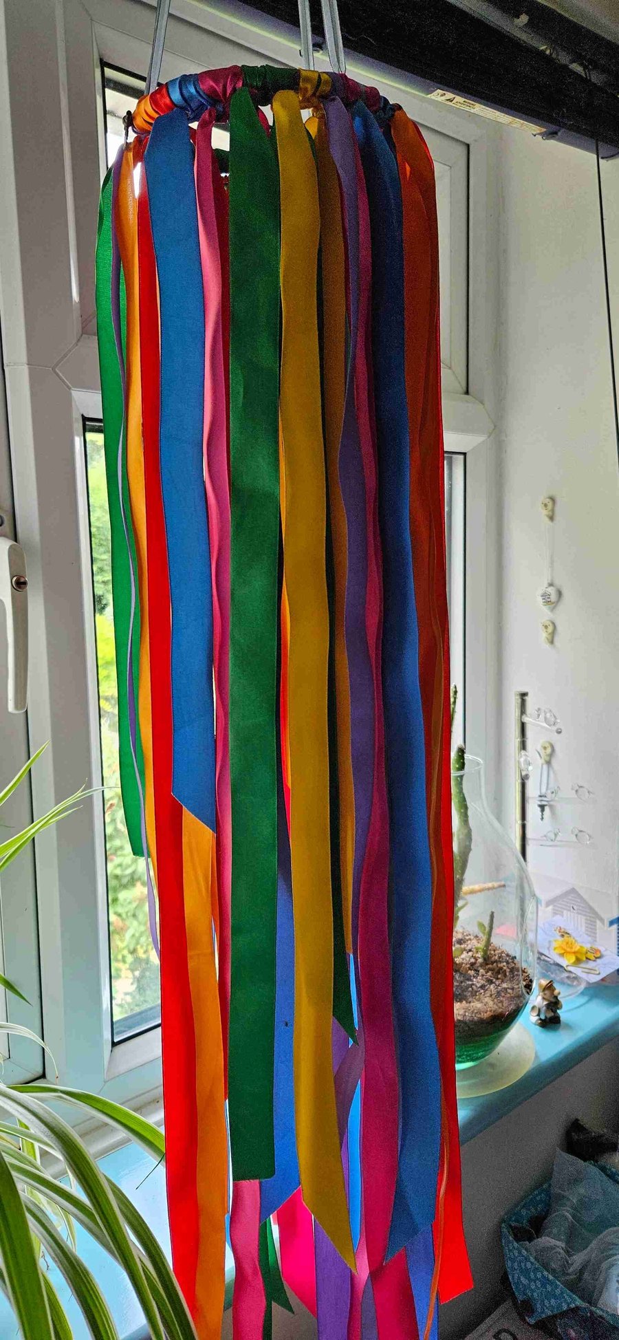 Rainbow Ribbon Mobile