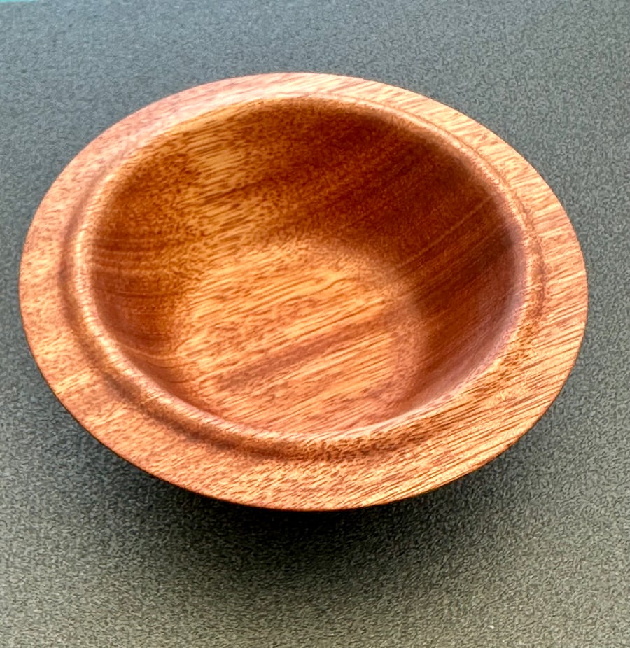 Wooden food bowl. 