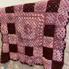 Crochet Granny Square Blanket 