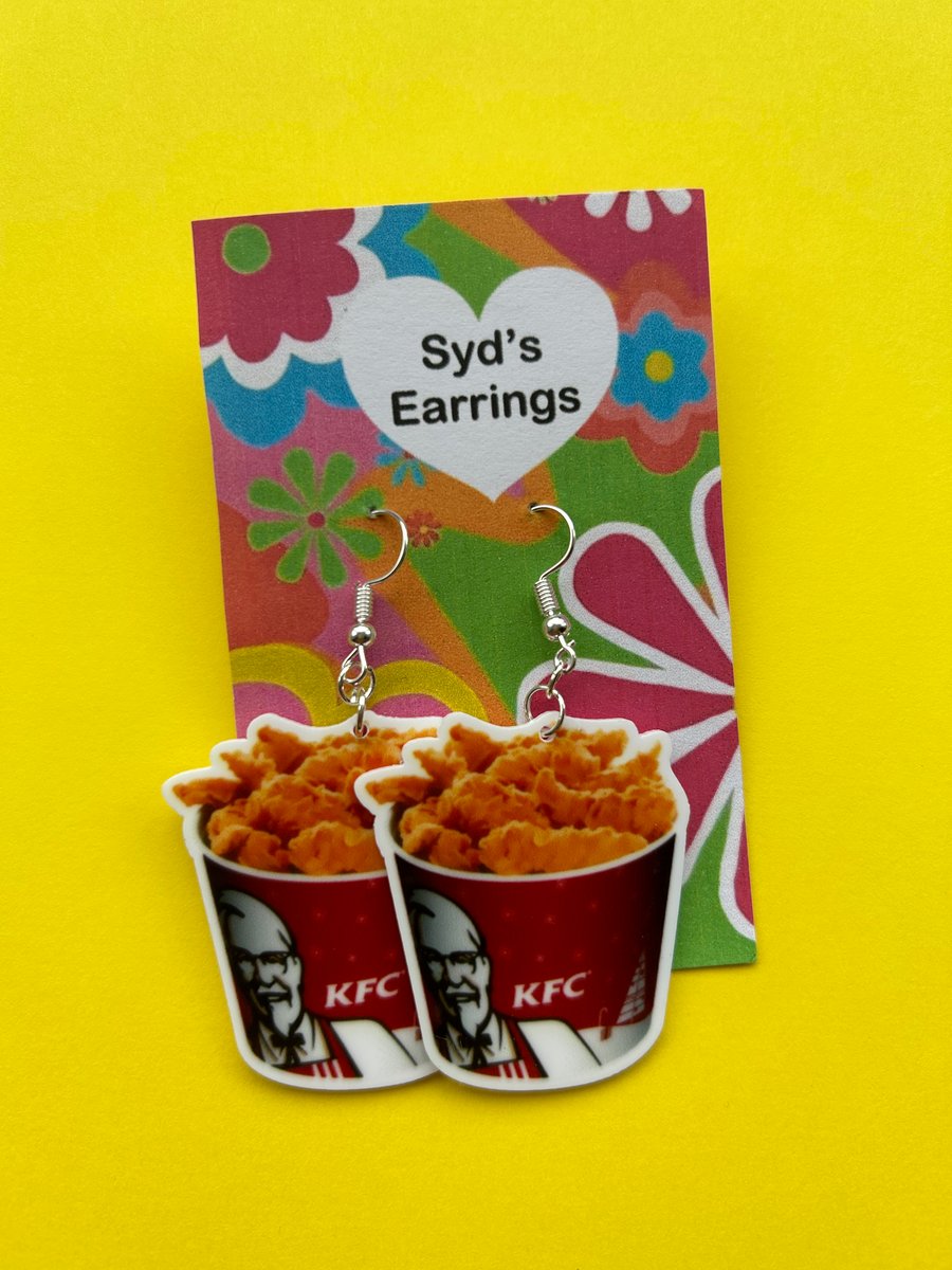 Fried Chicken Earrings