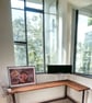 Corner Office Desk - Two Board, Custom Made Corner Desk Reclaimed Scaffold Board - Image 5