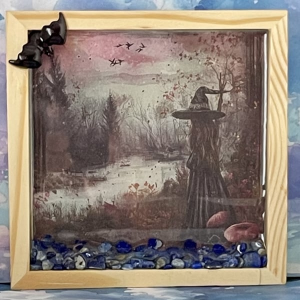 Witch by the Water – Framed Artwork