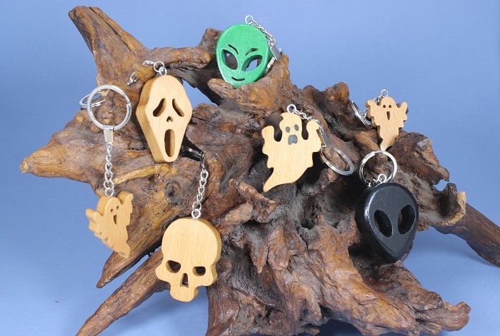 ' Spooky' Key Rings