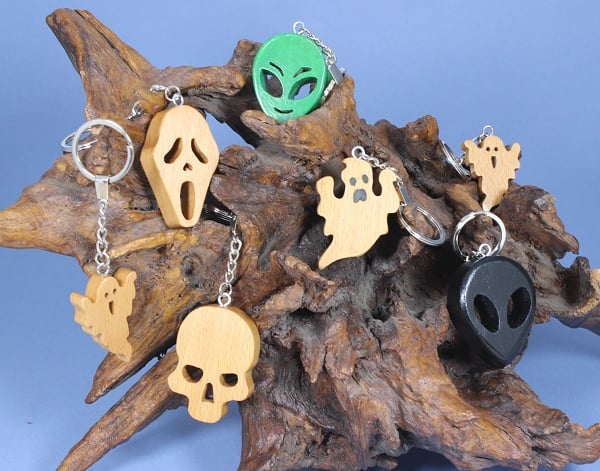 ' Spooky' Key Rings