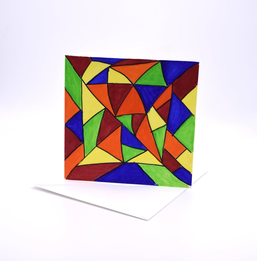 Abstract card, multi purpose cards, greeting card