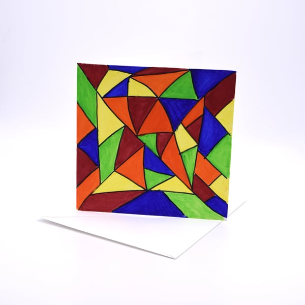 Abstract card, multi purpose cards, greeting card