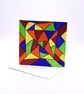 Abstract card, multi purpose cards, greeting card - Image 1