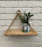 Rustic Handmade Reclaimed Wooden Shelf Garden Conservatory or Indoor Use