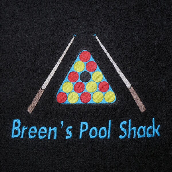 Pool Towel - Embroidered - Personalised - 6 Towel Colours