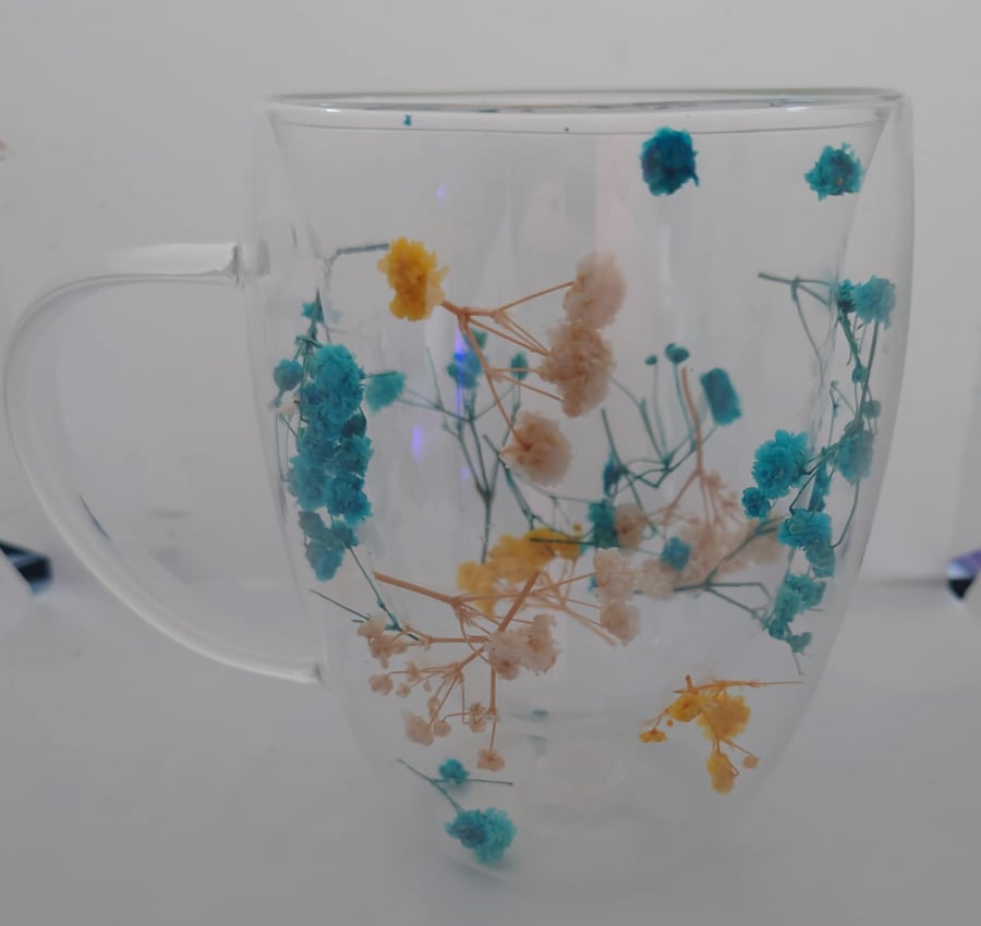 Glass Double walled Mug