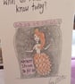 Small Prophets inspired original drawing measures 15cm by 21cm 