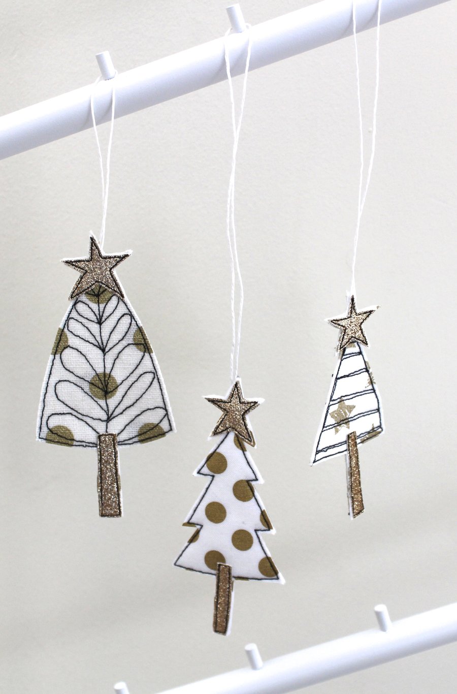 Three Little Trees - Hanging Decorations