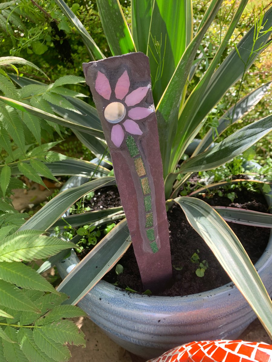 Available Now! Mosaic Plant Pot Decoration, Suncatcher