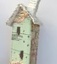 Handmade Map House - SALE ITEM READY TO SHIP