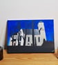 Schlosskirche Chemnitz – Original Architectural Acrylic Painting