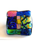 Dichroic L008 Luxury Fused Glass Patchwork Brooch Handmade  - Image 3