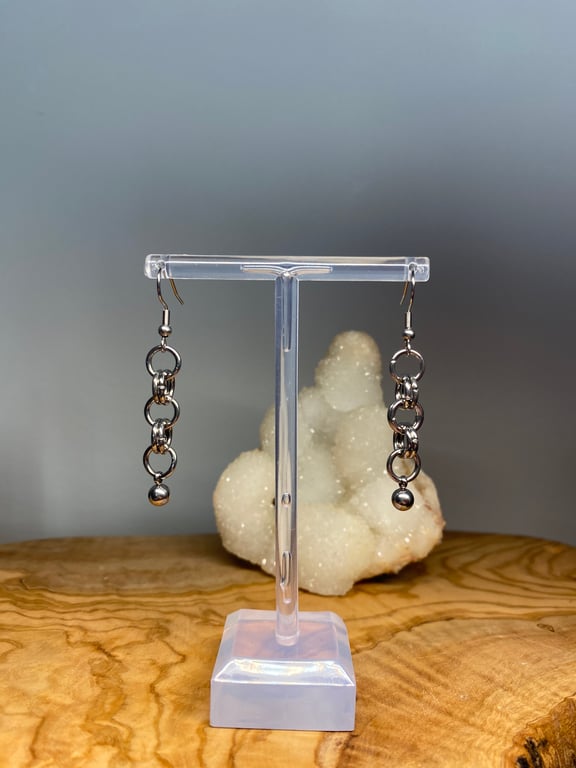 Karli - Ball Charm Earrings 