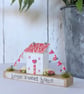 Handmade Oak Country Cottage Home Decor 'Home Sweet Home'' - Image 2