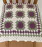 SALE...CUSHION ( includes insert ) ' Provence' . Alpaca, wool blend. Purple. - Image 3