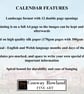 2026 Art Calendar- Aviation and Landscape Paintings- Nostalgic Memories - Image 2