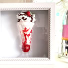 Framed Knickerbocker Glory Food Art