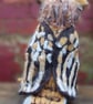  Eagle owl Needle felt owl, collectable animal sculpture ornament or decoration - Image 4