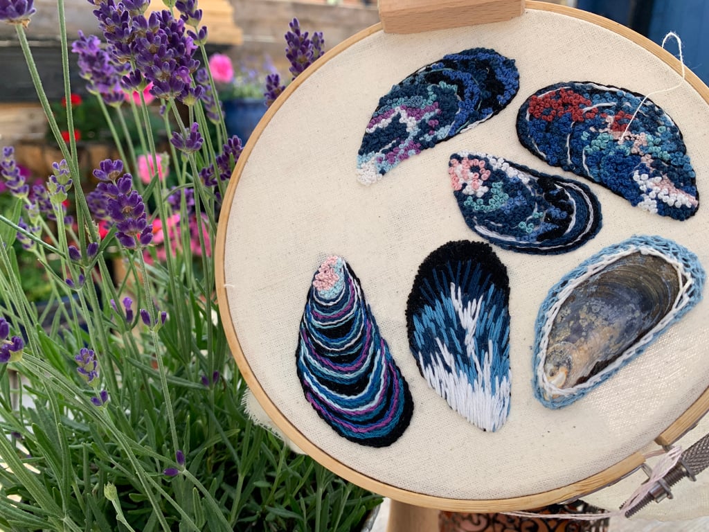 Wild Roots Textile Art