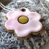 Daisy Ceramic Necklace - Birhtday Girl, Mother's Day, Sister, Best Friend . . . 