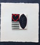 No 9 Miniature Textile Art Quilt - Image 1