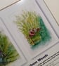 Original hand painted watercolour print of Clapham Woods with a short story. - Image 6