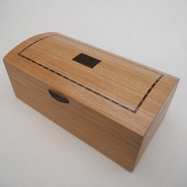 Jewellery Casket - Solid Oak